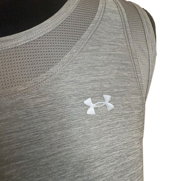 Under Armour | Gray | Loose Fit Heat Gear Sleeveless Tank Top | Sz  S - Picture 2 of 6